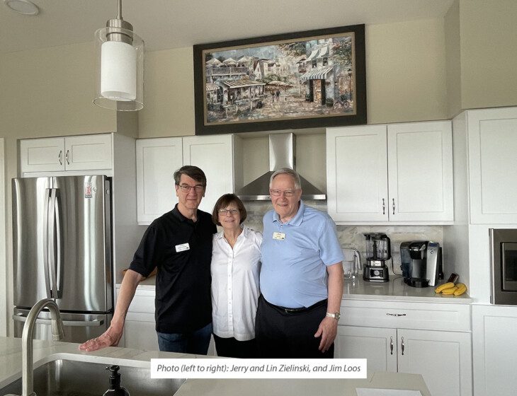 Photo (left to right): Jerry and Lin Zielinski, and Jim Loos